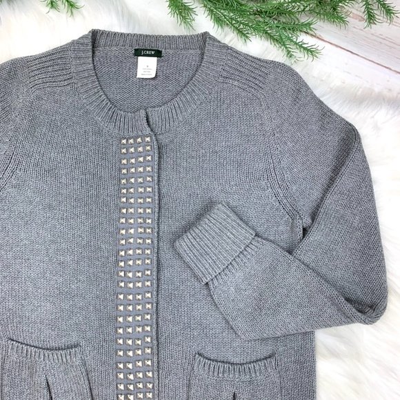 J. Crew Sweaters - |•J. CREW•| Studded Button Down Sweater